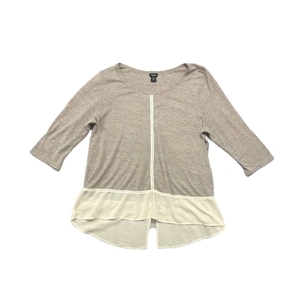 Torrid Women's Long Sleeve 2fer Top, Size 3